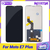 100% Test LCD For Moto E7 Plus LCD Display Screen For Motorola Moto E7Plus Display LCD Screen Touch Digitizer Assembly