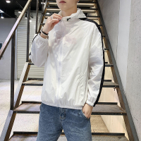 【全球優品匯】[S-8XL]大尺碼男冰絲防晒衣外套 男夏季薄款透氣防紫外線運動休閑外套 潮流加肥加大碼防晒服 男連帽外套