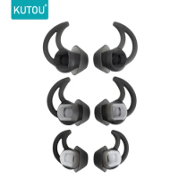 KUTOU Earplugs For Bose QuietComfort 30 QC30 QC20 Sound Sport Pulse/Free/Wireless Earphone Silicone Earbuds EarTips Eargel