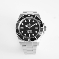 二手品 ROLEX 勞力士 124060 無日曆黑水鬼 41MM 自動上鍊 (含2024年保卡及原廠盒子)