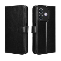 Ốp Lưng OPPO A3X 5G, Kiểu Ví, Làm Bằng Da PU, Ốp Lưng, Ốp Lưng, Kiểu Lật, Thích Hợp Cho Ốp Điện Thoạ