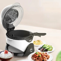 7L 1300W Multifunction Air Fryer Oil Free Chicken Air Fryer Electric Deep Fryer Air Deep Frying Machine With Intelligent Control