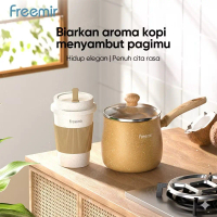 Freemir Original Panci Kopi Rebus 12cm 1.2L Mini Granit Anti Lengket Serbaguna Susu MPASI induksi wa