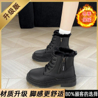 Women's Snow Boots 2025 New Model Boots with Fleece Lining Thickened Cotton Shoes Winter Autumn Wint
