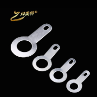 M2.2-6.2單頭銅焊片銅鍍銀線耳墊圈圓形焊接端子銅接線片銅墊片