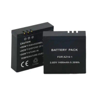 Aksesoris Baterai Xiaomi Yi 2 4K 1400mAh - AZ16-1 - Black Terlaris