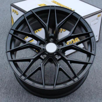 racing 17 inch wheels 5x114.3 custom forged alloy passenger car wheels Matte black replica Casting rims for rolls royce rims