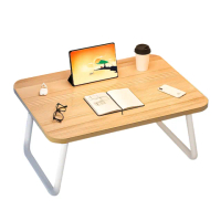 【小麥購物】床上筆電桌(折疊桌 筆電桌 桌子 床上折疊桌 家具 懶人桌 小桌子)