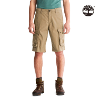 【Timberland】男款中灰色有機棉SARGENT LAKE輕質彈性卡其褲(A25C8033)