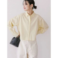 Kemeja Wanita - Bobo Tokyo - Hinoki Cropped Shirt L Stripe