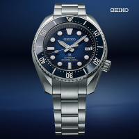 SEIKO 精工 PROSPEX SUMO 陶瓷錶圈 200米潛水機械錶-藍45mm SPB321J1/6R35-02C0B_SK028