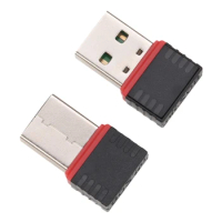 500pcs USB 2.0 WiFi Wireless Adapter Mini 150M Network LAN Card 150Mbps 802.11 ngb Wi-fi Adapters