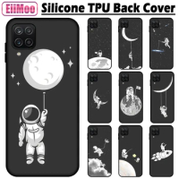 EiiMoo Phone Case For Samsung Galaxy A12 Cute Cartoon Pattern For Samsung A12 5G SM-A125F A125M SM-A125U SM-A125N SM-A125W Cover