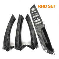 Phụ Kiện Nội Thất Ô Tô, RHD, Bộ Tay Nắm Cửa Sợi Carbon, Thay Thế Cho BMW 3 Series E90 E91, 316i, 318