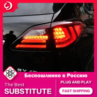 AKD Car Styling Taillights for Lexus RX350 Tail Lamp 2010-2016 LED Tail Light DRL Tail Lamp Turn Signal Rear Reverse Brake