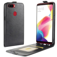 Brand gligle R64 pattern up and down open leather cover case for OPPO R11S case shell bags