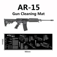 Tactical Gun Cleaning Mat For AR15 AK47 Remington 870 K98k Glock Colt 1911 SIG SAUER P320 P365 M92 CZ-75