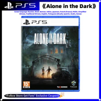 Sony Playstation 5 PS5 Game CD Alone in the Dark 100% Official Original Physical Game Card Disc Playstation 5 Alone in the Dark