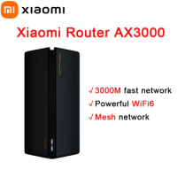 Xiaomi Router AX3000 5GHz Router Mesh WIFI6 Full Gigabit Mesh WiFi Repeater 4 Antennas Network Extender Mesh Router Original