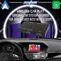 SWITNAV Wireless Carplay For Benz E-Class W212 E Coupe C207 2012- 2015 E-Class Carplay Android Auto Module Mirror Link AirPlay