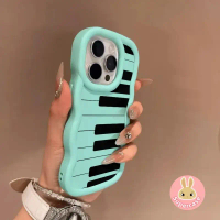 เคสโทรศัพท์ลายปุ่มเปียโนและมาคารูนน่ารัก สำหรับ OPPO A73, A53, A53s, A92, A72, A52, A31, A9, A5 (202