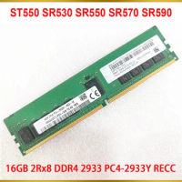 Server Memory For Lenovo ST550 SR530 SR550 SR570 SR590 01KR354 4ZC7A08708 16GB 2Rx8 DDR4 2933 PC4-2933Y RECC