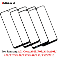 For Samsung A10 A10S A20S A30 A30S A40 A50 A50S Front Glass Touch Screen Outer Panel Lens Repair Replacement Part