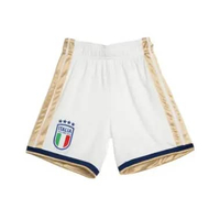 adidas Football FIGC H SHO Y Celana Sepakbola Anak [JY7606] 128 White