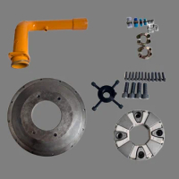 Customized Hitachi Excavator Coupling ZAX330 Connection Hydraulic Pump Modification Pump Material Horn Plate Oil Inlet Iron Pipe