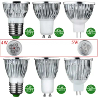 1 Pc High brightness 4W 5W E27 GU10 MR16 Base UV LED Ultraviolet LED Spotlight Bulb Home Lamp Bulb 85-265V /12 led bulbs &amp;tubes