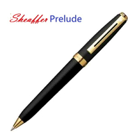 西華sheaffer ballpoint pen 序曲 亮黑桿金 夾原子筆(特價)
