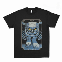KAOS Tshirt BAND RUSH - FLY BY NIGHT Bahan Tebal Cotton Combed 24s lembut nyaman adem pria wanita