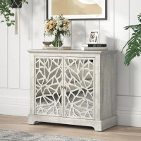 Synergy House Culbin 2 Door Accent Cabinet | Sideboard | Display Cabinet | Storage | Export Quality