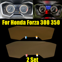 รถจักรยานยนต์ Cluster Scratch ป้องกันฟิล์มเมตรสำหรับ HONDA Forza 350 Forza 300 Forza300 Forza350อุปกรณ์เสริม