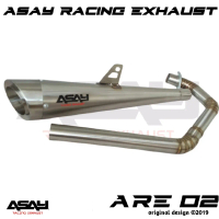 knalpot racing kawasaki w175 asay are02 suara ngebas adem