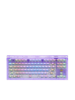 Purple - F2183 คีย์บอร์ดไร้สาย RGB Custom Keyboard HOTSWAP 3IN1 คีย์ไทย 87 keys - รับประกันศูนย์ไทย 