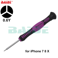 Y0.6 Purple Plastic Handle 0.6Y Tri-wing Screwdriver for iPhone 7 8 X Watch Inside Screw Disassembling Tool Key 1250pcs/lot