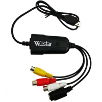 USB 2.0 Video Capture Card VHS to Digital Converter Capture for Windows 10/8/7/XP Capture Video Convert VHS Driver Free