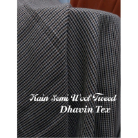 Kain Jas.  Celana Semi Wool / Kain Semiwol Tweed Tebal ( Per Meter)
