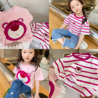 PRETTY BABY เสื้อยืดเด็กผู้หญิง เสื้อเด็ก ลายการ์ตูนสุดน่ารัก(624)