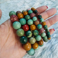 Gelang Batu Alashan Agate 14mm 12mm 10mm 8mm 6mm