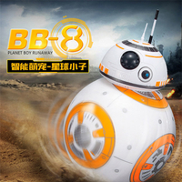 【1.5萬人收藏】遙控機器人星球大戰BB8智能機器人磁懸浮圓球形遙控玩具兒童禮物-享樂
