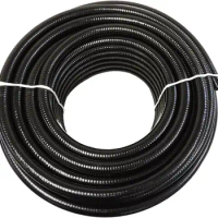 100 Feet x 1 Inch Black Flexible PVC Pipe, Hose and Tubing for Koi Ponds, Irrigation and Water Gardens.