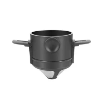 Portable Coffee Filter Stainless Steel Drip Coffee Tea Holder Funnel Baskets Reusable Tea Infuser Stand Coffee Dripper