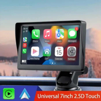 7inch Car Radio Touch Screen FM Video Player Portable Wireless Apple CarPlay Android Auto Multimedia Player For BMW KIA Ford VW
