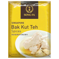 新加坡SONG FA松發 肉骨茶香料包-5包(七次米其林必比登推介美食)
