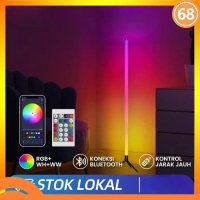 Lampu Lantai Dc5V Lampu Standing Remote Kontrol Rgb Standing Lamp 5W Led Minimalis Lampu Berdiri Usb