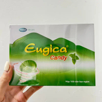 Eugica Cany kẹo ngậm giảm ho đau họng từ thảo dược - Hộp 100 viên