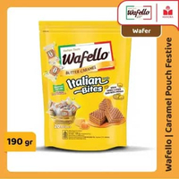 Wafello Wafer Italia Butter Caramel Pouch Festive