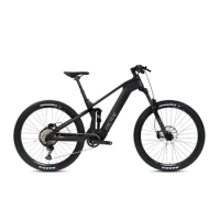 2023 New EM19 Bafang M820 Middle Drive Motor Carbon Fiber Full Suspension Electric Mountain Bike E bicycle bicicleta eletrica
